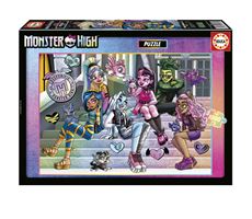 Monster High Puslespil 1000 Brikker