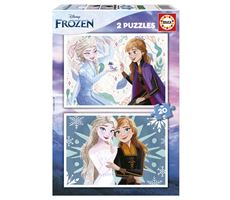 Disney Frozen Puslespil 2x20 Brikker