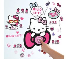 Hello Kitty seinätarra ja ovikello / Hello Kitty Ringading Doorbell Vinyls