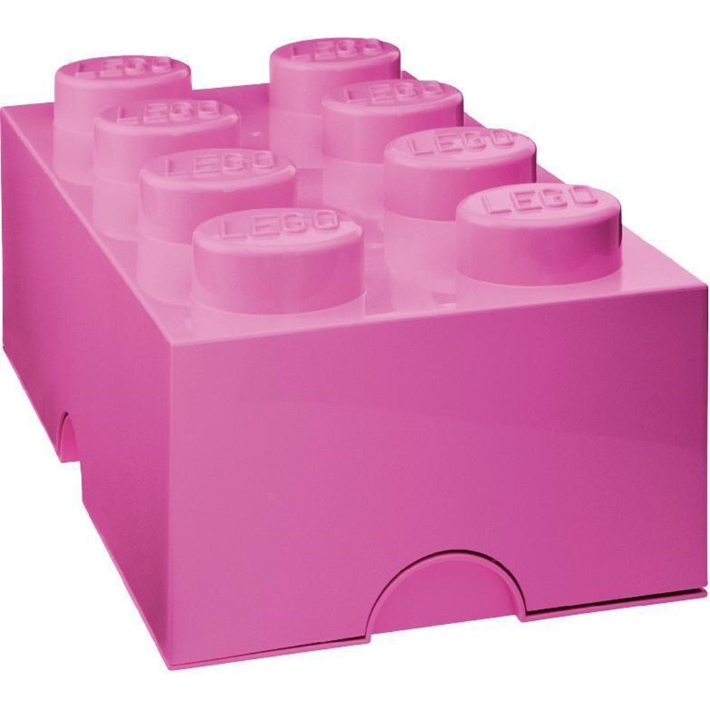 LEGO Säilytyspalikka, vaaleanpunainen