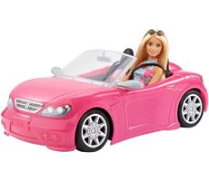 Barbie Glam Cabriolet auto ja nukke