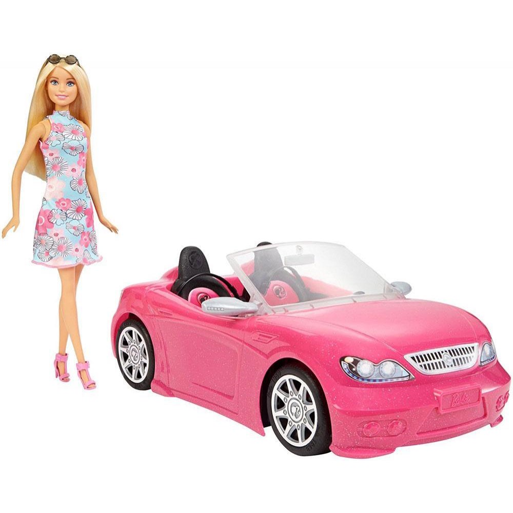 Barbie Glam Cabriolet auto ja nukke