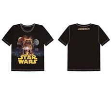 Star Wars T-Shirt, sort m/kort ærme
