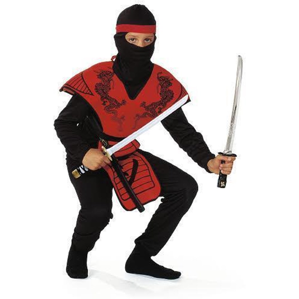 Ninja-asu ja aseet 120 cm