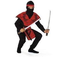 Ninja-asu ja aseet 120 cm