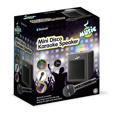 Karaoke Bluetooth Disco Højtaler