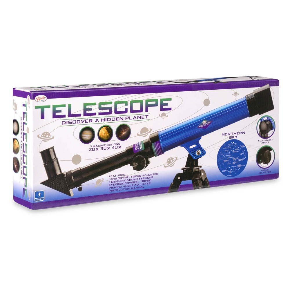 Teleskop med treben