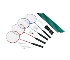 SS Badminton sæt 4 spillere inkl. net