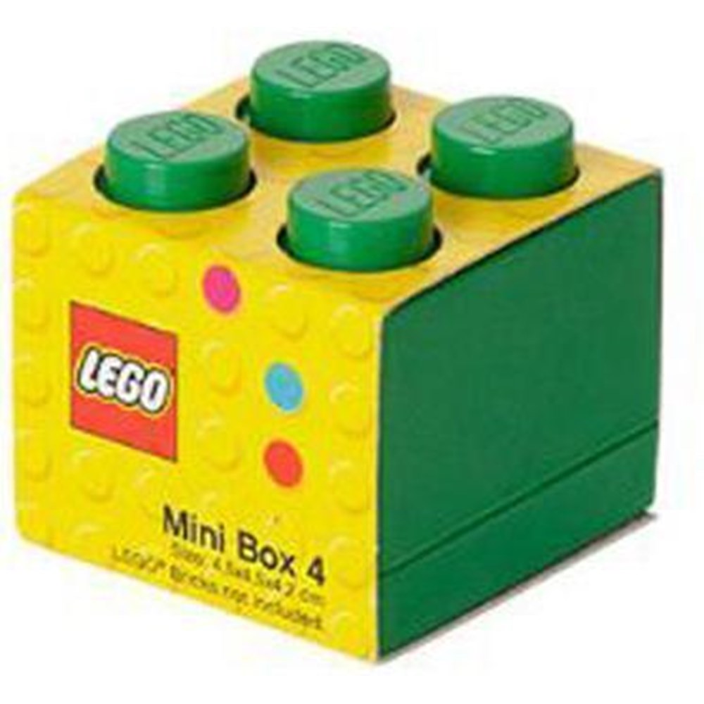 LEGO Palikka Mini Box Tummanvihreä