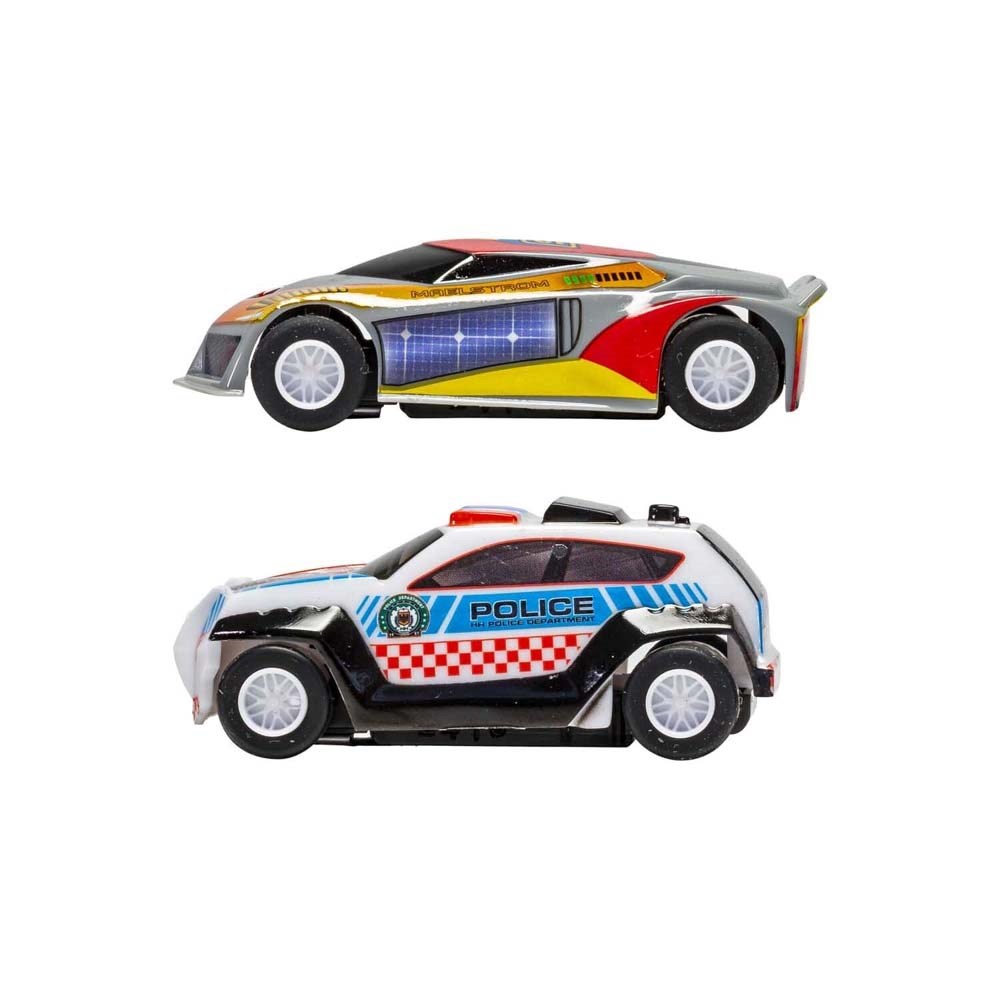 Micro Scalextric Law Enforcer Race