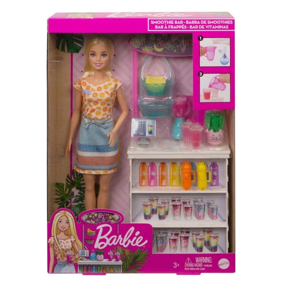 Moment Identity submarine Osta Barbie -nukke ja Smoothie -baari- PandaShop - Leluja netissä