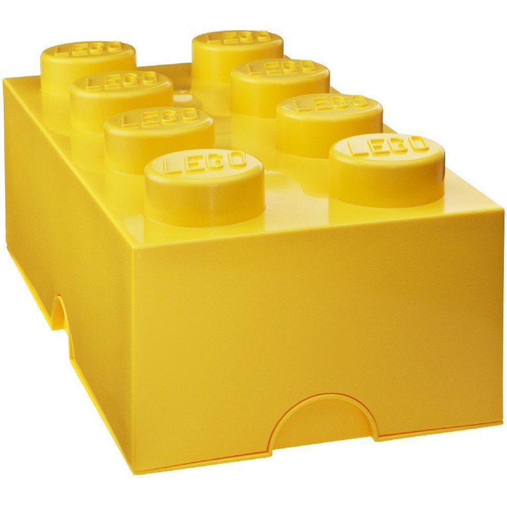 LEGO Säilytyspalikka, keltainen