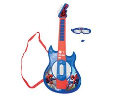 Elektronisk Spiderman Guitar m Tilbehør
