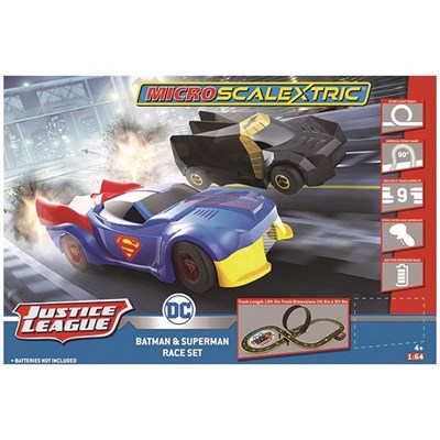 Micro Scalextric Justice League
