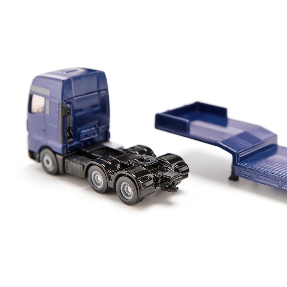Lastbil med lavlæsser og hjullæsser