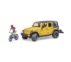 Jeep Wrangler Rubicon w. mountain bike