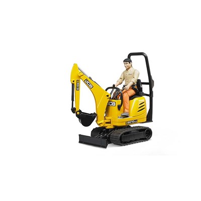 JCB Micro excavator 8010 CTS and man