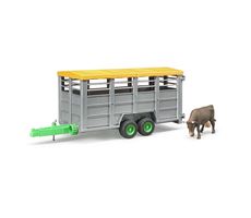 Livestock trailer with 1 cow
