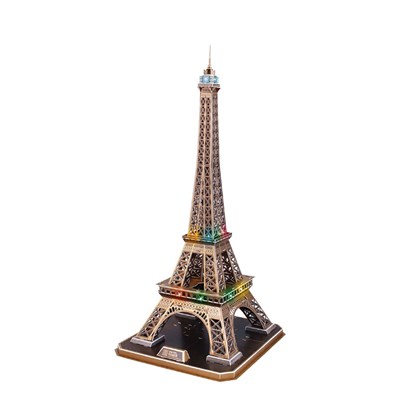 3D Puzzle Eiffeltårnet med LED