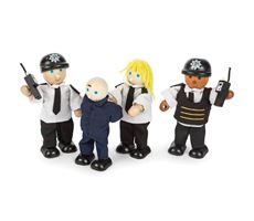 Poliisi ja vanki nuket