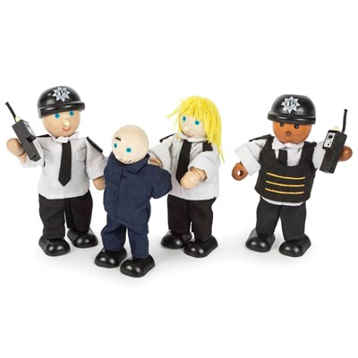 Poliisi ja vanki nuket