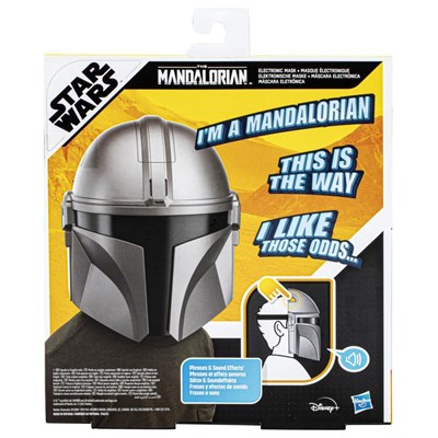 Star Wars The Mandalorian Maske med Lyd