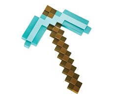 Minecraft Diamond Pickaxe 40cm