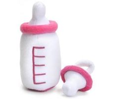 For Rubens Baby - Pink bottle & dummy
