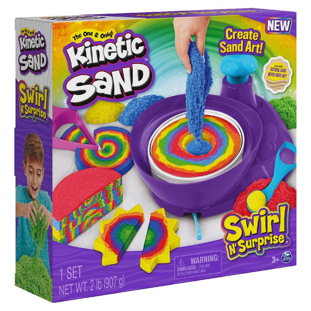 Kinetic Sand Swirl n Surprise