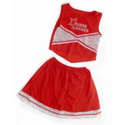 Cheerleader - punainen 104 cm