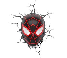 3D væglampe - Spiderman Miles Morales