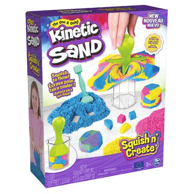 Kinetic Sand Squish and Create