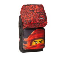 LEGO Ninjago Rød Optimo Plus Skoletaske