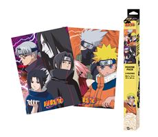 Naruto Plakatsæt 52x38cm 2 stk