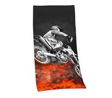Motocross Håndklæde 75x150 cm