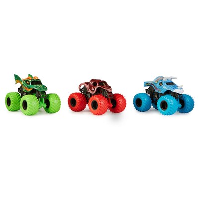 Monster Jam Charged Beasts 3-Pack 1:64