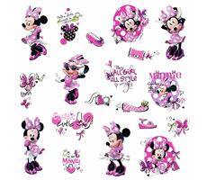 Minnie Mouse fashionista wallstickers